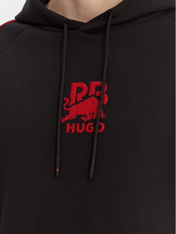HUGO HUGO Mikina Dofrentis_RB 50559711 Čierna Relaxed Fit