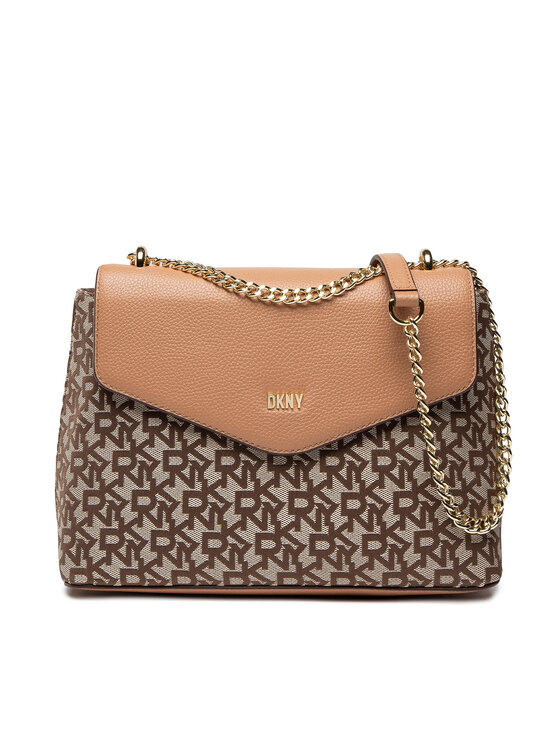 DKNY DKNY Сумка Frankie Shoulder Bag R223FS55 Коричневий