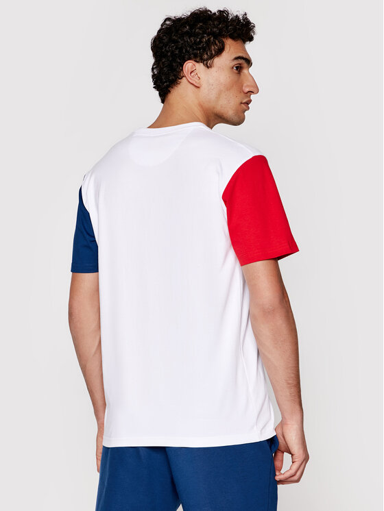 T-shirt KLASYK Xenon 1032 Bianco Regular Fit