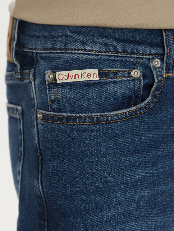 Calvin Klein Jeans Calvin Klein Jeans Farmer rövidnadrág J30J327184 Kék Slim Fit