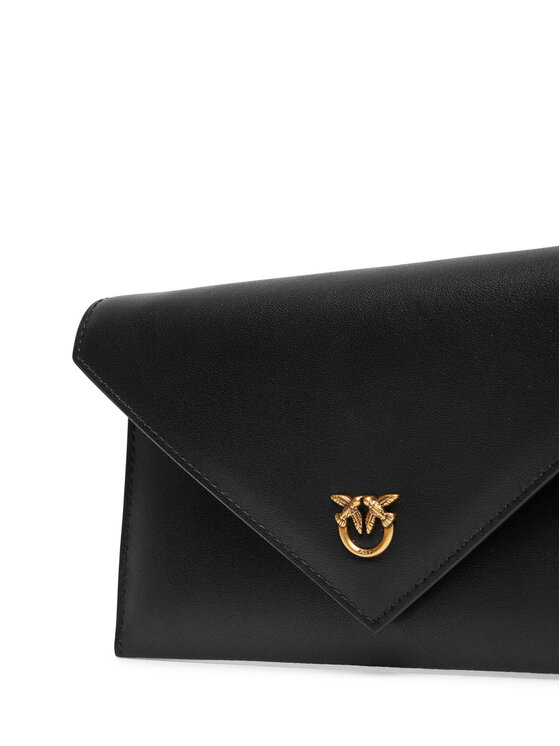 PINKO PINKO Kabelka Flat Purse Mini AI 25-26 PCPL 105347 A0F1 Černá