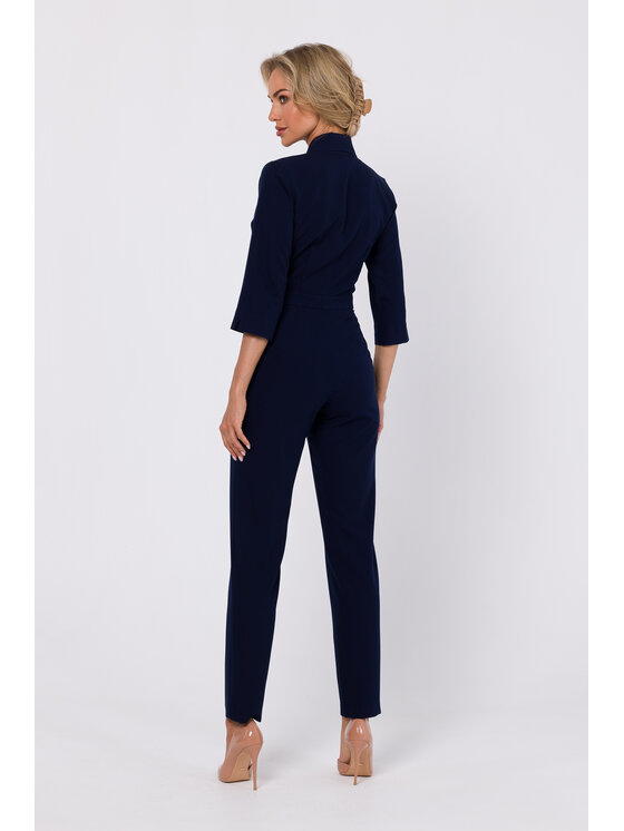 Made of Emotion Made of Emotion Jumpsuit M751 Blu scuro Modern Fit