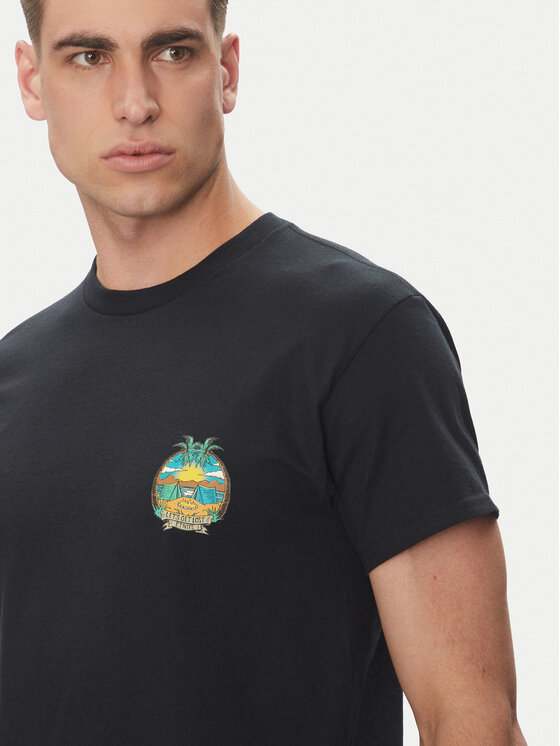Etnies Etnies Tricou Camp Vibes 4130003782 Negru Regular Fit
