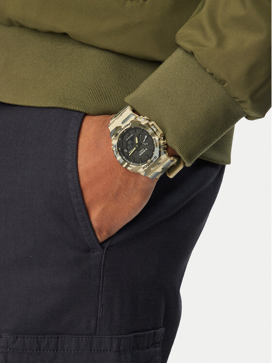 G-Shock G-Shock Ročna ura GA-2100CM-5AER Bež