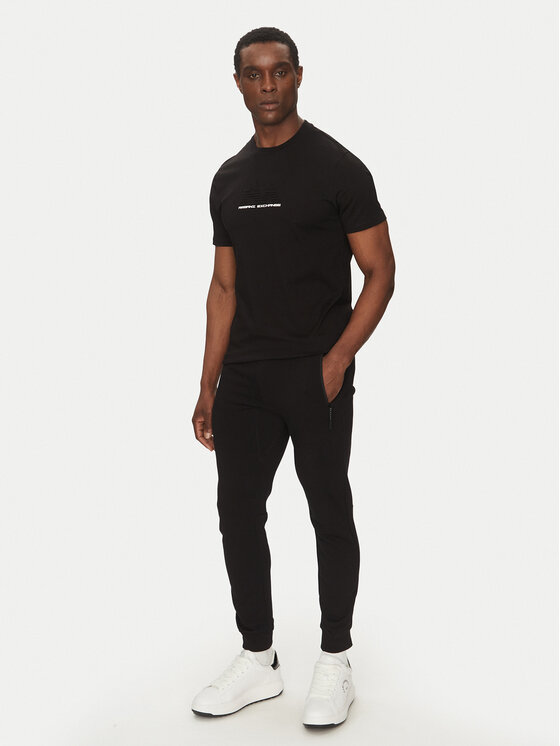 Armani Exchange Armani Exchange Pantaloni da tuta 8NZP73 ZJKRZ 1200 Nero Regular Fit