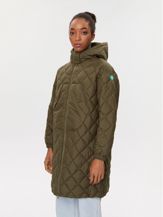 Save The Duck Zimné bundy Valerian D41331W RECY17 Zelená Regular Fit
