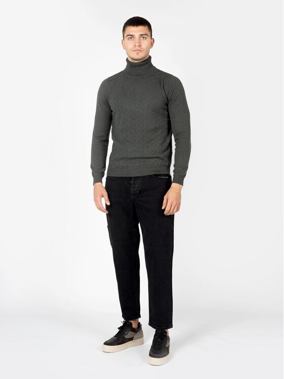 Antony Morato Antony Morato Τζιν MMDT00277-FA750369 Μαύρο Regular Fit