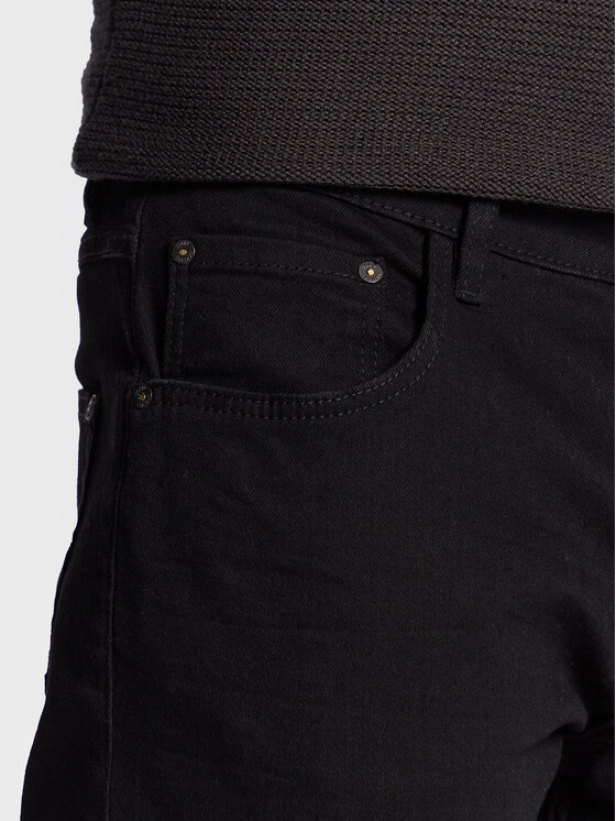 Solid Solid Jeansy 21104850 Czarny Slim Fit