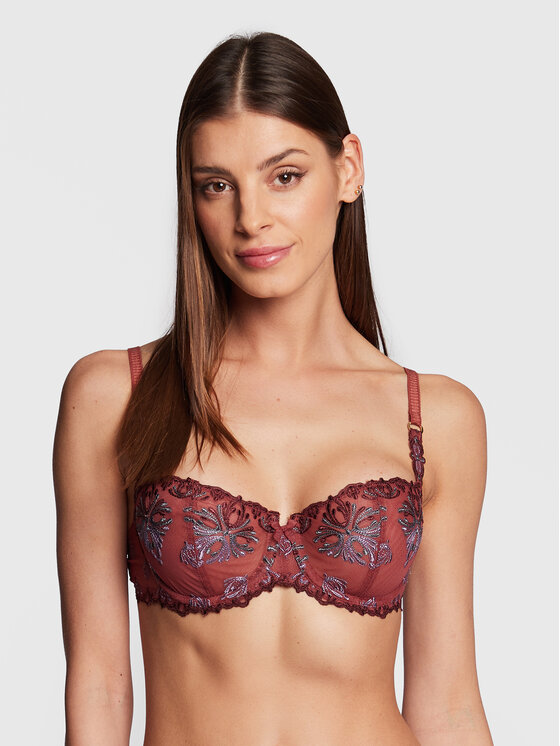 Calvin Klein Modern Seamless Bralette in Brown