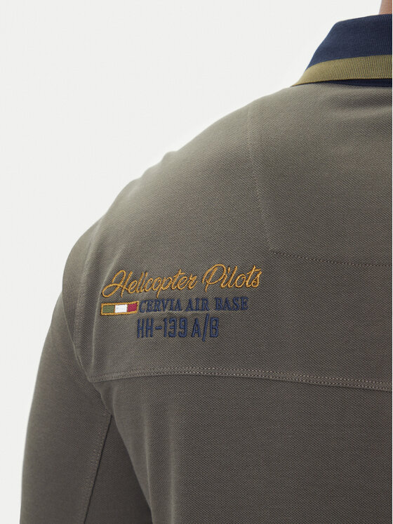 Aeronautica Militare Aeronautica Militare Polo 252PO1896UP00173 Siva Regular Fit