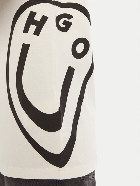 HUGO HUGO T-särk Vintage 50545053 Ekrüüvärv Loose Fit