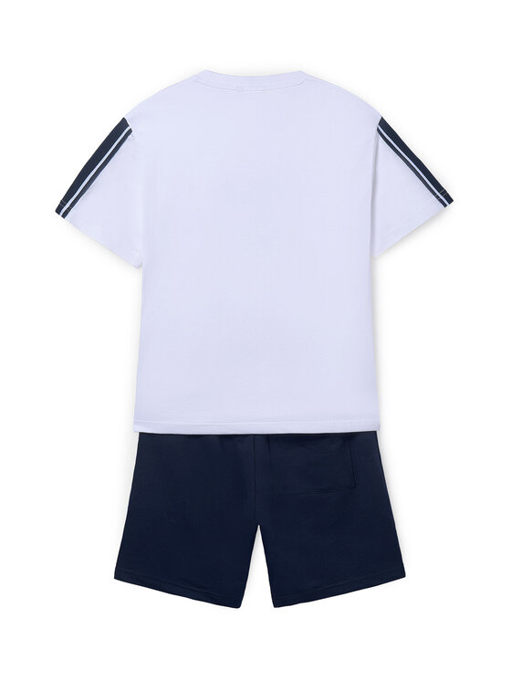 Mayoral Mayoral Set T-Shirt und Shorts 6687 Dunkelblau Regular Fit