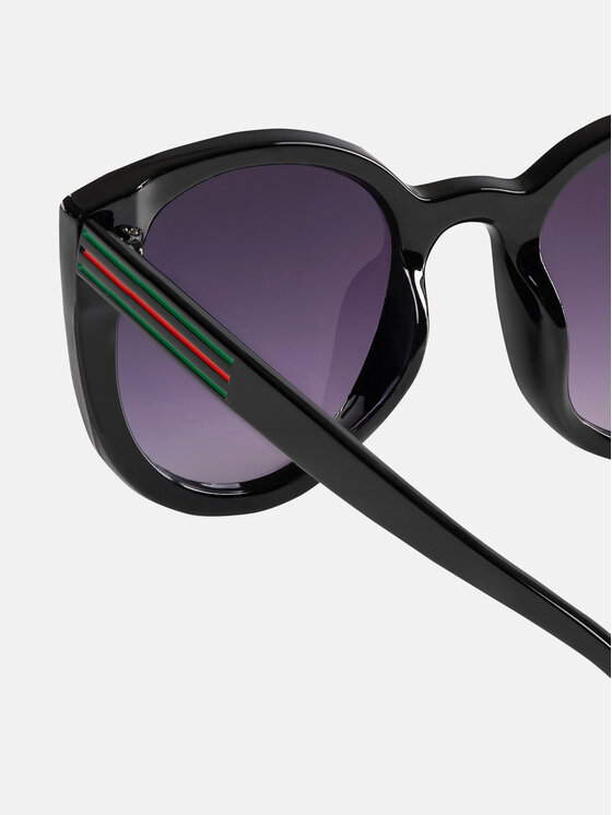 Miss Lou Miss Lou Okulary przeciwsłoneczne ML300-GL4-7906 Czarny