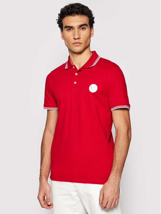 Roy Robson Polo marškinėliai 4809-90 Raudona Regular Fit