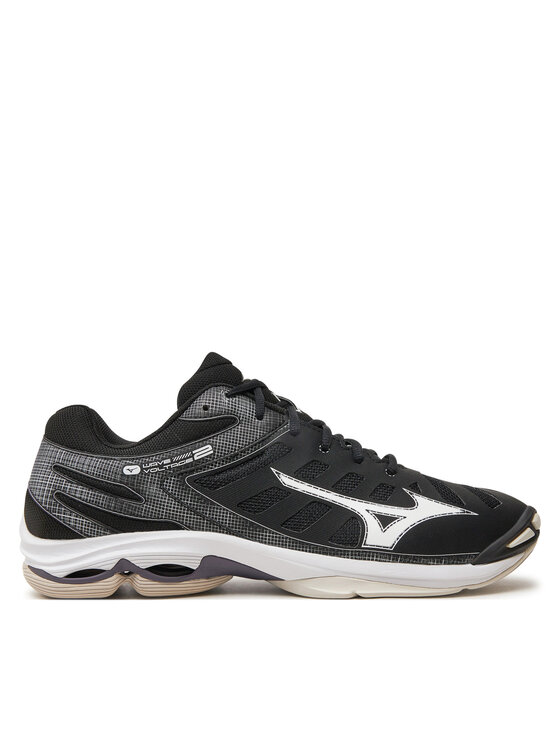 Mizuno Hallenschuhe Wave Voltage 2 V1GA2460 Schwarz Modivo
