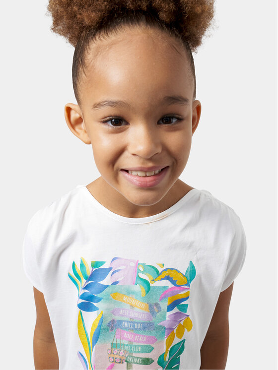 Mayoral Mayoral Bluse 6011 Weiß Regular Fit