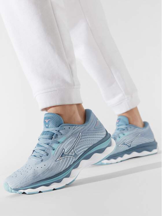 Mizuno Mizuno Běžecké boty Wave Sky 6 J1GD220228 Modrá