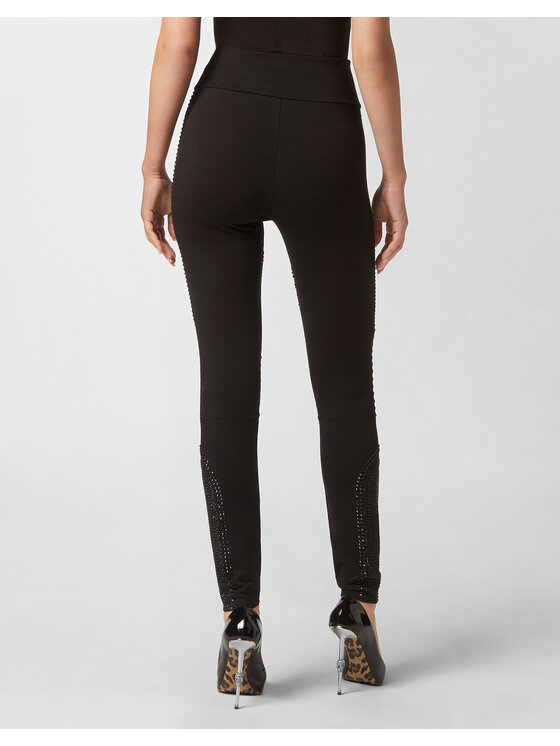 PHILIPP PLEIN PHILIPP PLEIN Legíny 2953 Černá Skin Tight Fit