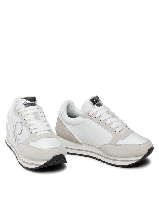 United Colors Of Benetton United Colors Of Benetton Sneakers Bull BTW213201 Bianco
