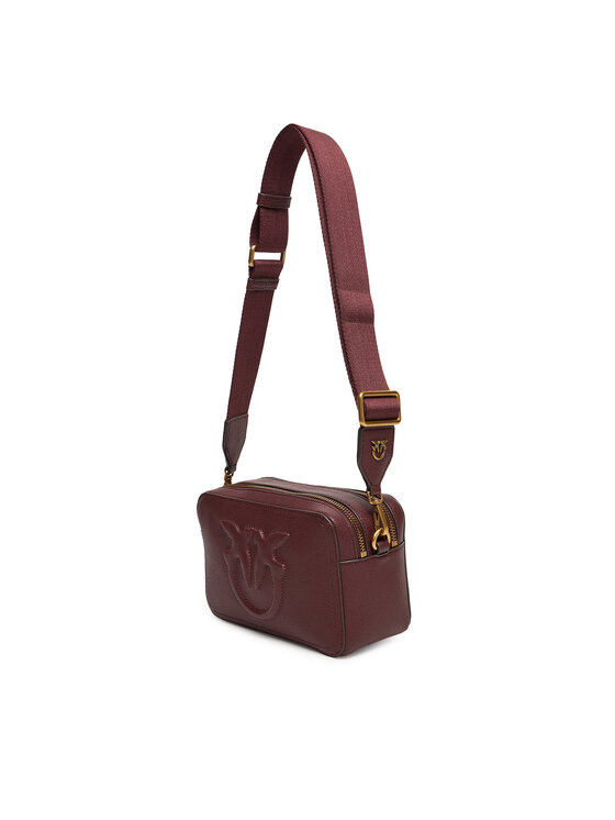 PINKO PINKO Torbica Carrie Camera Bag Classic PE 25 PLTT 104336 A29Q Tamnocrvena