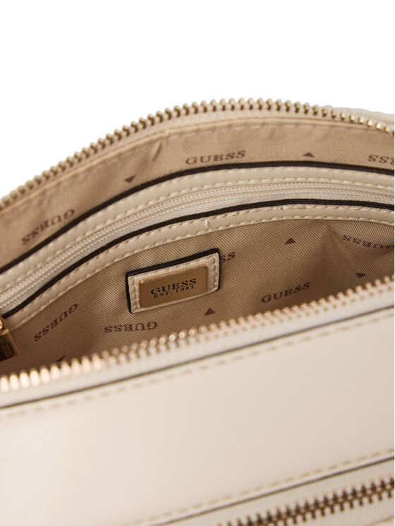 Guess Guess Дамска чанта HWQG96 73140 Кремав