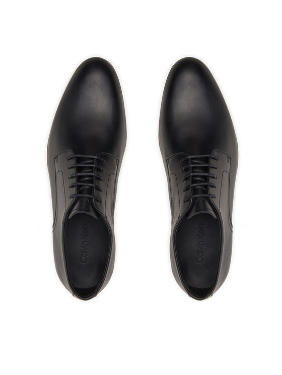 Calvin Klein Calvin Klein Nizki čevlji Derby HM0HM01504 Črna