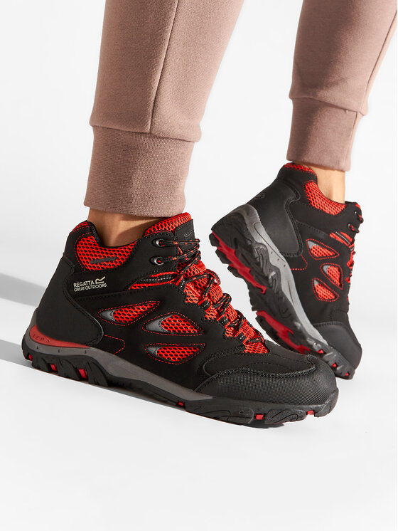 Regatta Regatta Trekkingschuhe Holcombe Iep Mid Jnr RKF573 Schwarz