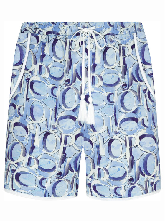 JOOP! JOOP! Šortky z materiálu 644080 Modrá Regular Fit