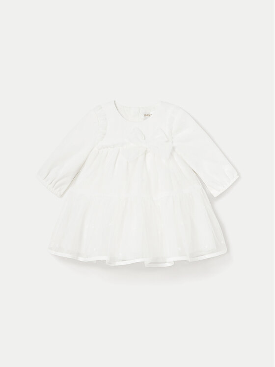 Mayoral Mayoral Elegantes Kleid 2805 Écru Regular Fit