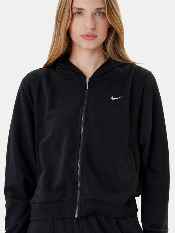 Nike Nike Majica dugih rukava Chill Terry FN2415 Crna Relaxed Fit