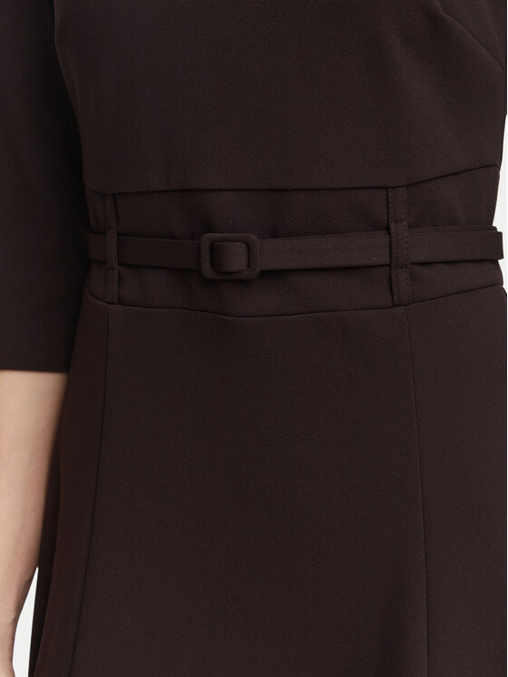 Rinascimento Rinascimento Coctailkleid CFC0131140003 Dunkelbraun Regular Fit
