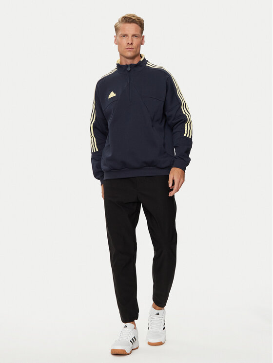 adidas adidas Majica dugih rukava House of Tiro IW5952 Tamnoplava Regular Fit