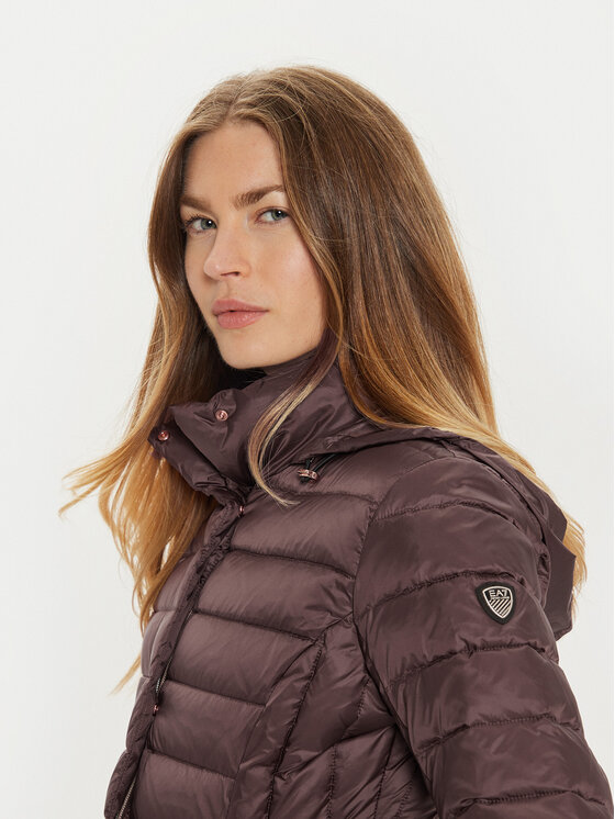 EA7 Emporio Armani EA7 Emporio Armani Übergangsjacke 6DTK04 TNGAZ 1755 Braun Slim Fit