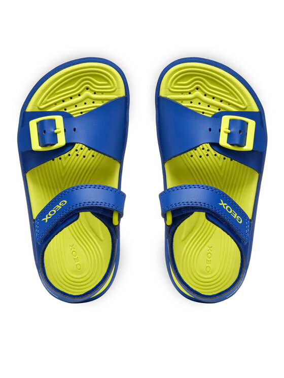 Geox Geox Sandále J Fusbetto Bo J35HMA 000BC CK42H D Modrá