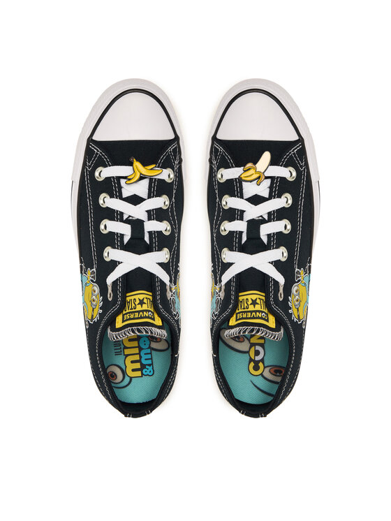 Converse Converse Plátěnky Converse x Minions Chuck Taylor All Star A21404C Černá