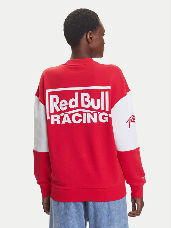 Pepe Jeans Pepe Jeans Mikina Red Bull Racing Panel Team RL580010 Červená Relaxed Fit