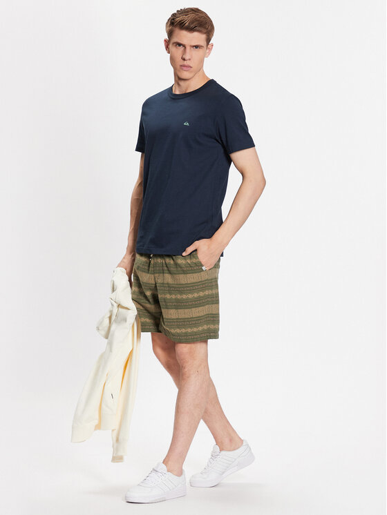 Quiksilver Quiksilver Sportovní kraťasy Taxeryd EQYWS03769 Zelená Regular Fit