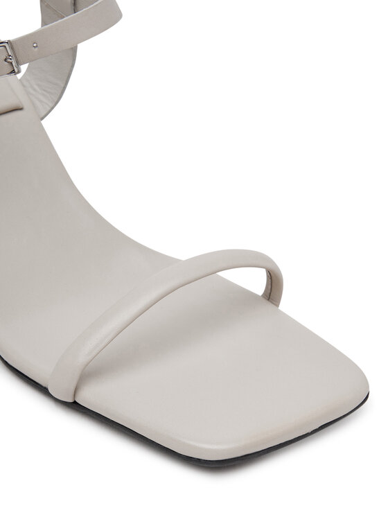 Calvin Klein Calvin Klein Sandały Block Heel Sandal 75 Lth HW0HW02650 Szary
