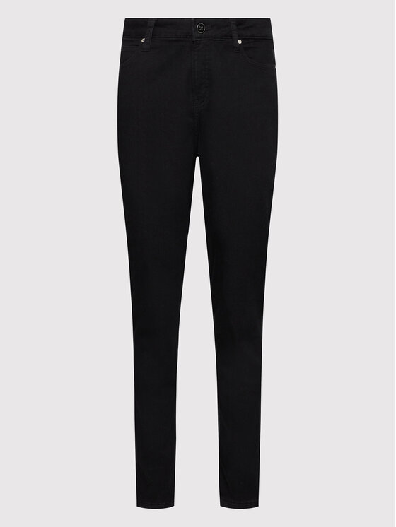 Calvin Klein Curve Jeans hlače Inclusive K20K204381 Črna Skinny Fit