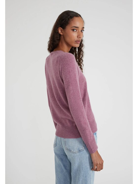 Style Republic Style Republic Sweter Kaszmir Różowy jasny Comfort Fit