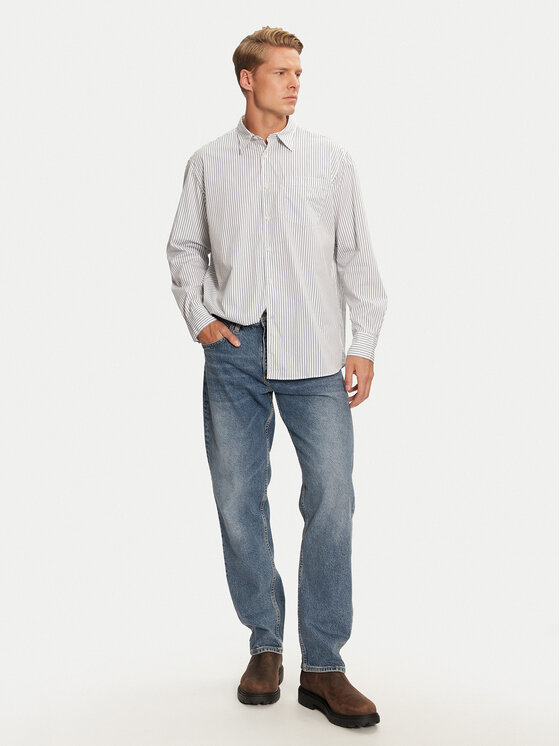 Jack&Jones Jack&Jones Πουκάμισο Bill 12227661 Λευκό Loose Fit