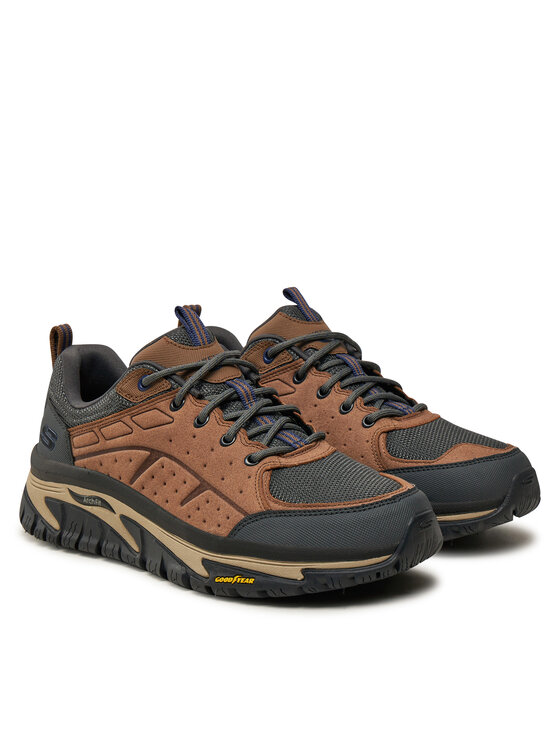 Skechers Skechers Tenisice Arch Fit Road Walker 237488/BRMT Smeđa