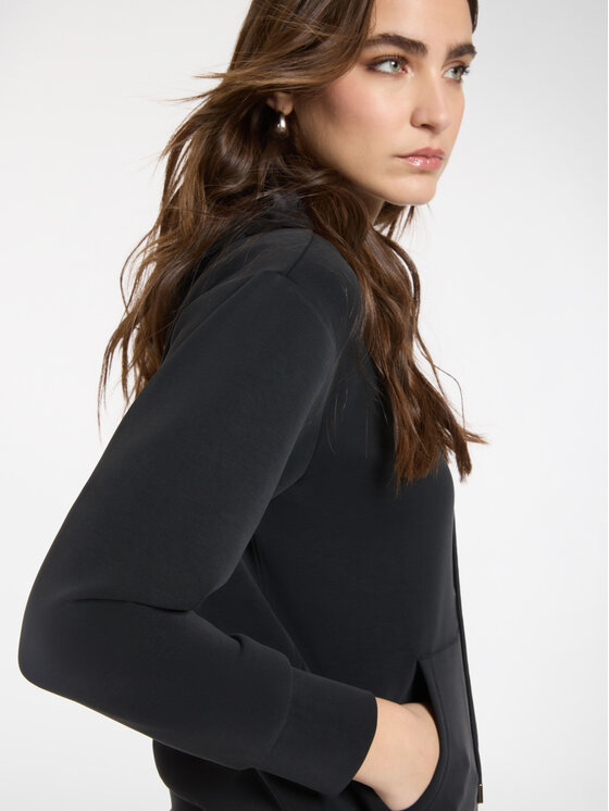 Elena Mirò Elena Mirò Bluza G801Z000640N033 Czarny Boxy Fit