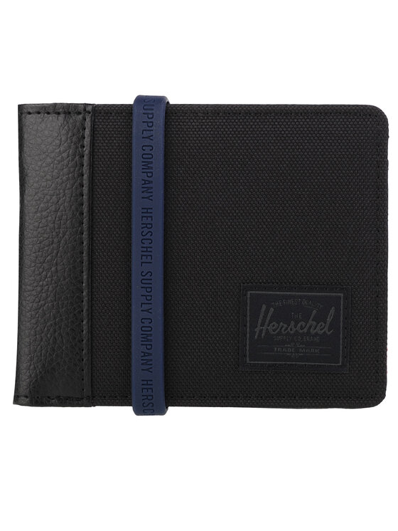 Mały Portfel Męski Herschel, Czarny, Herschel Hank RFID Wallet II