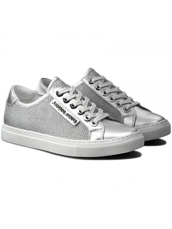 Armani Jeans Armani Jeans Кецове 925208 7P597 Сребрист