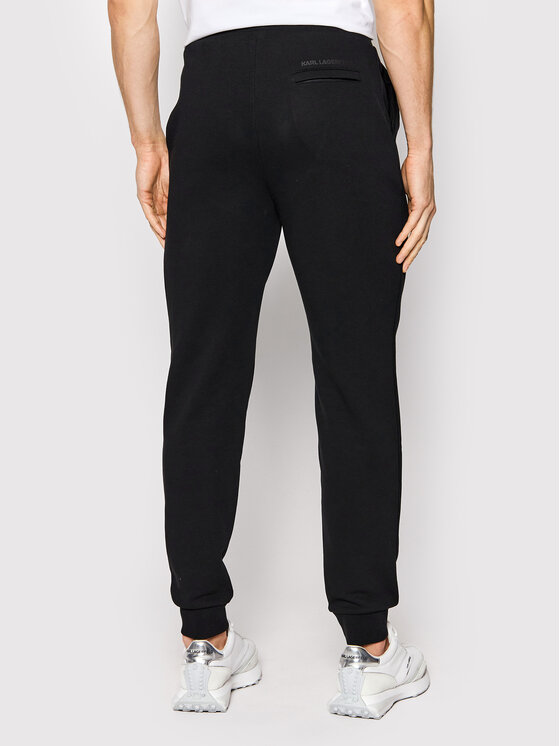 KARL LAGERFELD KARL LAGERFELD Jogginghose 705893 500900 Schwarz Regular Fit