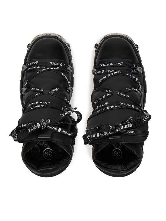 NEW ROCK NEW ROCK Sneakersy M-WALL106NSHLACE-C2 Czarny