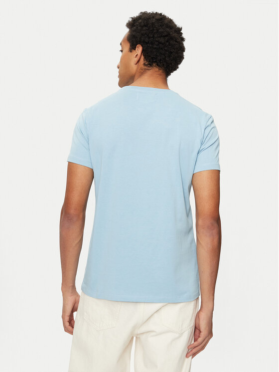 REPLAY REPLAY Tricou M6951 .000.2660 Albastru Regular Fit