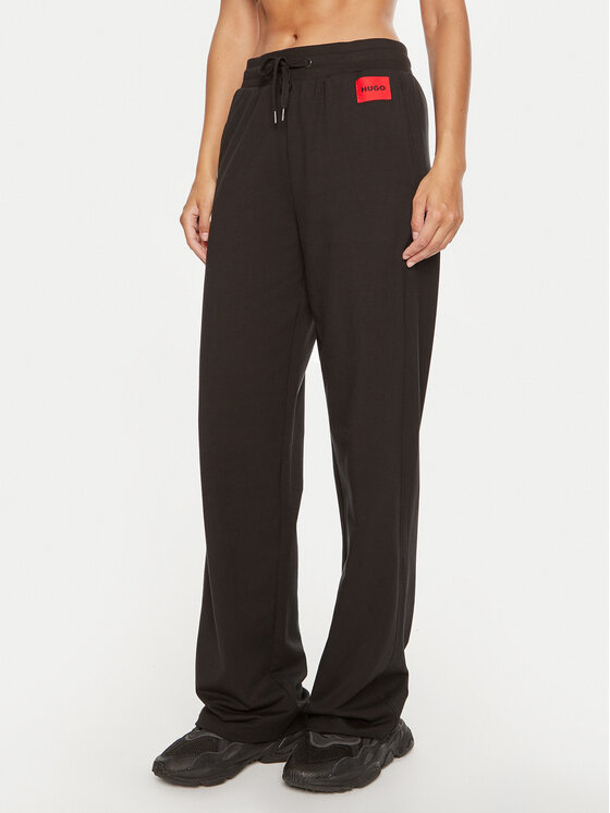 Hugo Pantaloni da tuta Talua 50508694 Nero Relaxed Fit, taglia : M