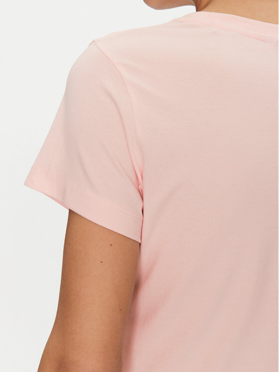 Guess Guess Tričko V5GI15 J1314 Ružová Shirt Fit